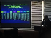 SPI system presentation with live surgery